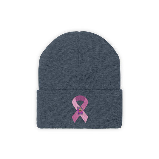 Pink Ribbon Campaign Knit Beanie